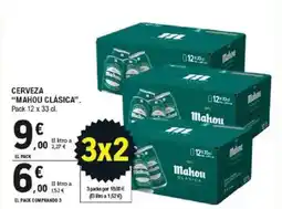 E.Leclerc MAHOU CLÁSICA Cerveza oferta