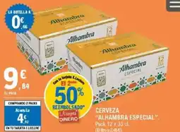 E.Leclerc ALHAMBRA ESPECIAL Cerveza oferta