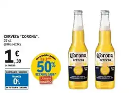 E.Leclerc CORONA Cerveza oferta