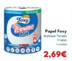 Cash Unide Foxy - papel oferta