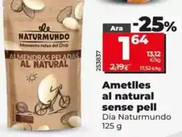 Dia Dia naturmundo - almendras al natural sin piel oferta
