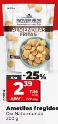 Dia Dia naturmundo - almendras fritas oferta