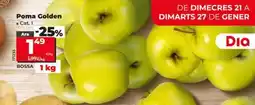 Dia Manzana golden oferta