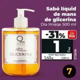 Dia Dia imaqe - jabón líquido de manos de glicerina oferta