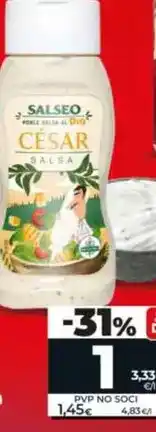 Dia Dia salseo - salsa césar oferta