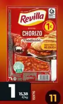 Dia Revilla - chorizo tradición en lonchas oferta