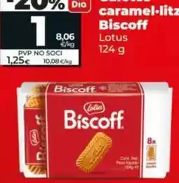 Dia Lotus - galletas caramelizadas biscoff oferta