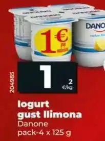 Dia Danone - yogur sabor limón oferta