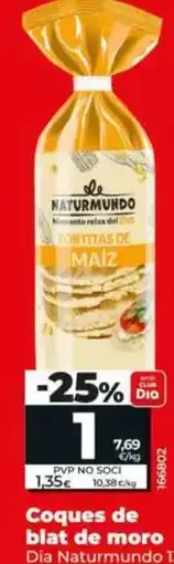 Dia Dia naturmundo - tortitas de maíz oferta