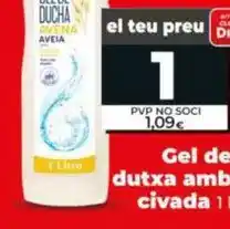 Dia Gel de ducha con avena oferta