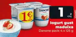Dia Danone - yogur sabor fresa oferta