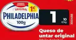 Dia Philadelphia - queso de untar original 100 g oferta