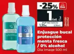 Dia Dia imaqe - enjuague bucal protección menta fresca / 0% alcohol 500 ml oferta