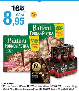 BonpreuEsclat Buitoni - 2 pizzes forno di pietra oferta