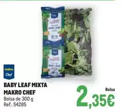 Makro Makro chef - baby leaf mixta oferta