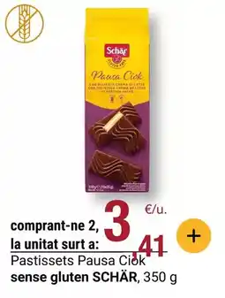 BonpreuEsclat Schär - pastissets pausa ciok sense gluten oferta