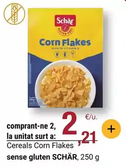 BonpreuEsclat Schär - cereals corn flakes sense gluten oferta