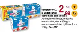 BonpreuEsclat Danone - actimel multifruites, maduixa, maduixa, 0%, 6, u. x 100 g oferta