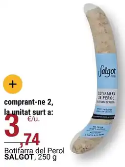 BonpreuEsclat Salgot - botifarra del perol oferta