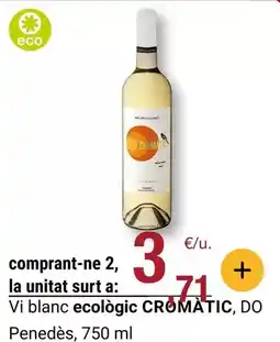 BonpreuEsclat Cromatika - vi blanc ecològic oferta