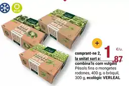 BonpreuEsclat Eco - pesols fino o mongetes rodones oferta