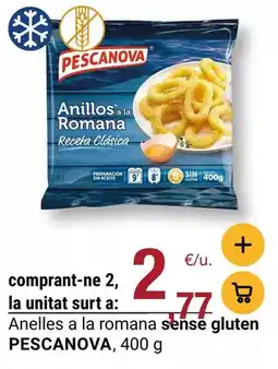 BonpreuEsclat Pescanova - anelles a la romana oferta
