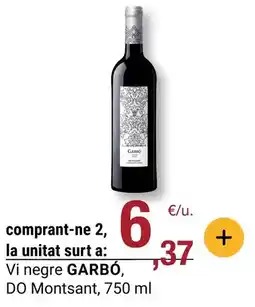 BonpreuEsclat Vi negre do montsant oferta