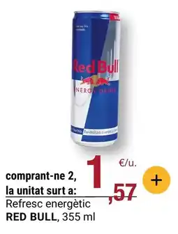 BonpreuEsclat Red bull - refresc energètic oferta