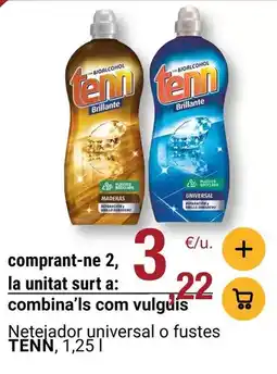 BonpreuEsclat Tenn - netejador universal o fustes oferta