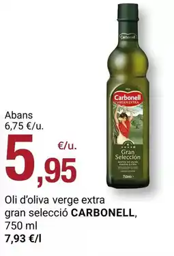 BonpreuEsclat Carbonell - oli d'oliva verge extra gran seleccio oferta