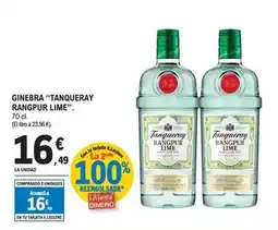 E.Leclerc Tanqueray - ginebra rangpur lime oferta