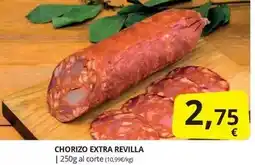Supermercados MAS Revilla - chorizo extra oferta