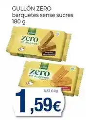 Keisy Gullón - zero barquetes sense sucres oferta