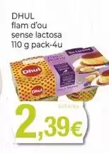 Keisy Dhul - flam d'ou sense lactosa oferta