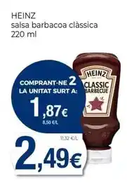 Keisy Heinz - salsa barbacoa clàssica oferta