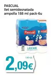 Keisy Pascual - llet semidesnatada ampolla oferta