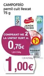 Keisy Campofrío - pernil cuit llescat oferta