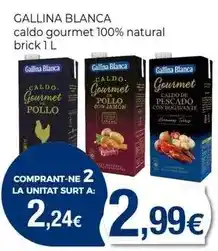 Keisy Gallina blanca - caldo gourmet 100% natural brick oferta