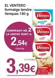 Keisy El ventero - formatge tendre llenques oferta