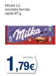 Keisy Milka - lu xocolata farcida rajola oferta