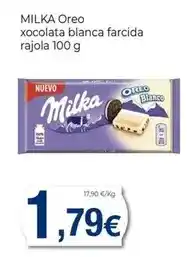 Keisy Milka - oreo xocolata blanca farcida rajola oferta