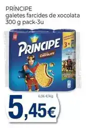 Keisy Príncipe - galetes farcides de xocolata oferta