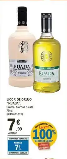 E.Leclerc RUADA Licor de orujo oferta