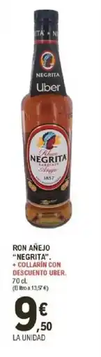 E.Leclerc NEGRITA Ron añejo oferta