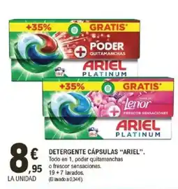 E.Leclerc ARIEL Detergente cápsulas oferta