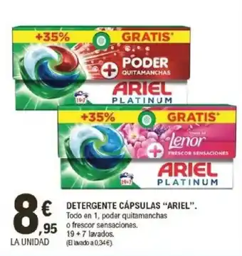 E.Leclerc ARIEL Detergente cápsulas oferta