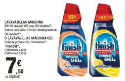 E.Leclerc FINISH Lavavajillas máquina oferta