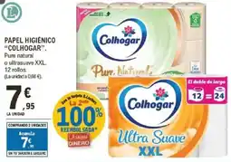 E.Leclerc COLHOGAR Papel higiénico oferta