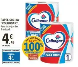 E.Leclerc COLHOGAR Papel cocina oferta