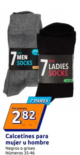 Action Calcetines para mujer u hombre oferta